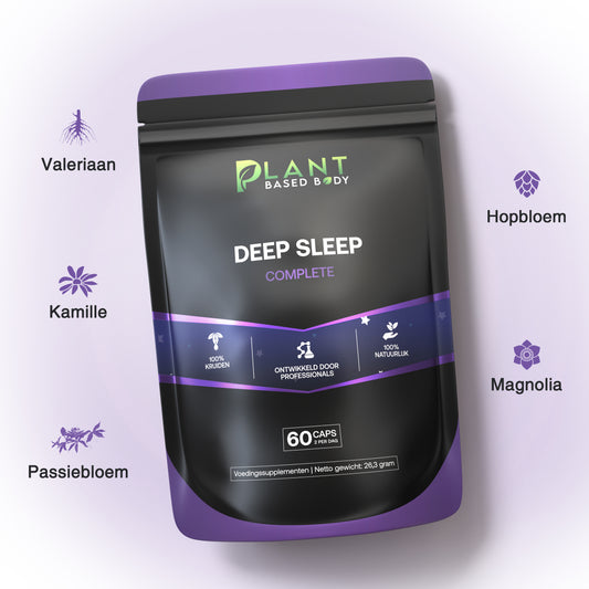 Deep Sleep – Natuurlijke slaappillen voor nachtrust en tegen stress – 60 capsules